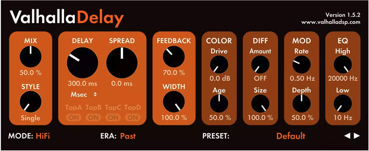 valhalla Valhalla Delay